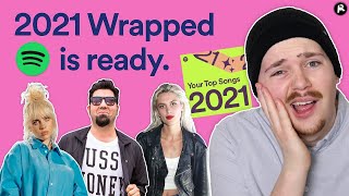 Unwrapping My 2021 Spotify Wrapped 🎁 | ARTV