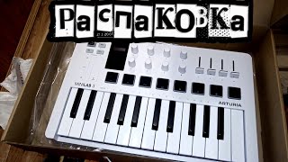 Распаковка Arturia MiniLab 3