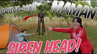 SIREN HEAD! MAMAN ME SAUVE!