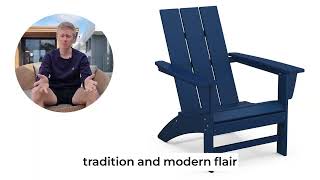 POLYWOOD Modern Adirondack Chair AD420