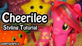 My Little Pony:  Cheerilee Beach Braids Hair Styling Tutorial MLP