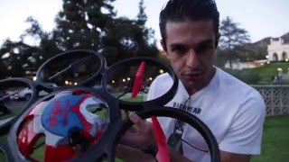 WL Toys V323 Hexacopter Carries Gopro