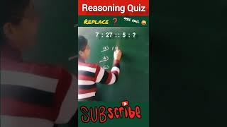 find right answer#reasoning #shortsfeed #shortvideo #youtubeindia