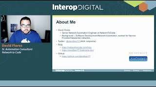 Molecule for Testing Network Automation Ansible Projects, Interop 2020