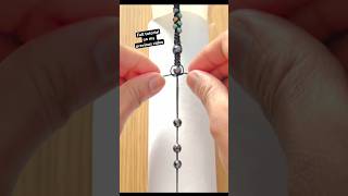 DIY Macrame bracelet using beads