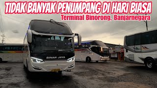 Penumpang Tidak Seramai Hari Minggu⁉️ Suasana Terminal Binorong di Hari Biasa‼️