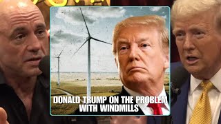 Donald Trump On The Problem With Windmills “I HATE THEM” | Joe Rogan