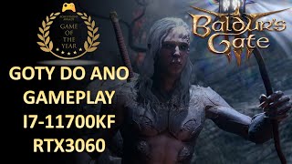 Baldur's Gate 3 MELHOR JOGO DO ANO DE 2023 - GAMEPLAY I7-11700KF+RTX3060