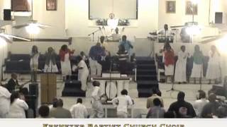 Pastor Jermaine Landrum and Ebenezer Baptist Church Choir  Sings Jesus is his name Praise