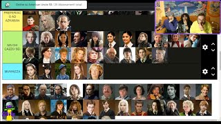 TIER LIST HARRY POTTER - personaggi pt2