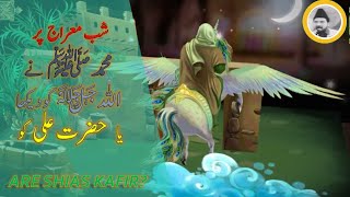 Shab e Meraj me Muhammad SAW ne ALLAH se Mulaqat ki ya Hazrat Ali se | Shia Kafir hen ya nahi? Proof