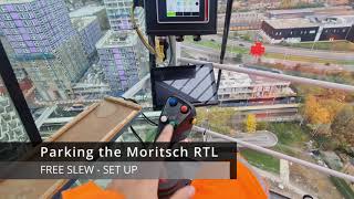 Tower Crane - Moritsch RTL285B free slew