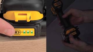 DEWALT BRUSHLESS   Fuel Gauge Battery