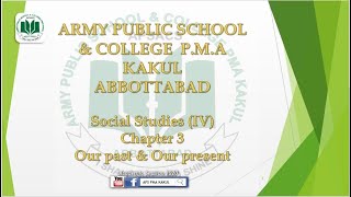 Grade IV week 7 & 8 Social studies civilization in pakistan