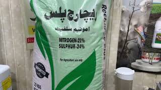 Amunium sulfate granular fertilizer for crops | Rechage plus Alnoor agro | NS fertilizer Kissan Ghar