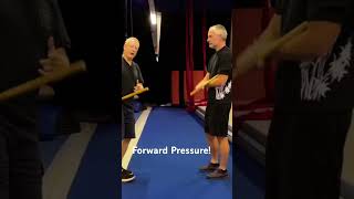 Always Use Forward Pressure! #filipinomartialarts #martialarts #fma #modernarnis #eskrima #karate