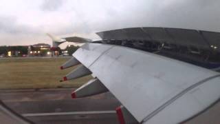 British Airways A380 Landing at Heathrow