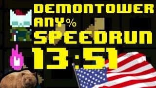 Night in the Woods: Demontower any% speedrun 13:51