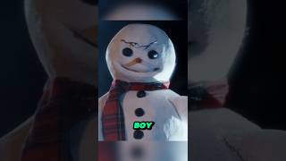 #shorts The boy built a snowman, not realizing that the snowman would turn out to be a murderer