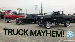 SOCAL TRUCKS show, Cali's BEST Introduction! Truck Mayhem 2019 Part 1!