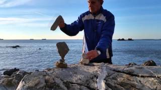 Stone balance ai Tre Scogli