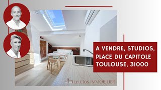 Nouveau - A VENDRE - Studio neuf entièrement prêt à louer - Place du Capitole - Le Clos Immobilier