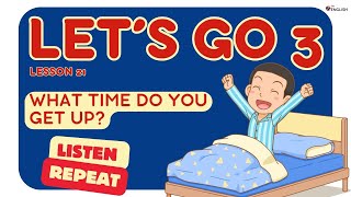 Level 3 Lesson 21 ⏰ WHAT TIME DO YOU ...❓⏰ | Elementary Kids English ESL Vocabulary & Grammar