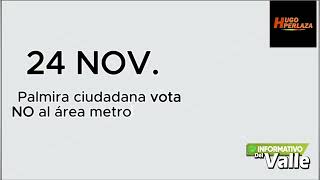 Los Palmiranos dicen NO al área metropolitana. Porque Palmira se respeta