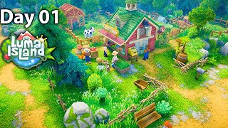 LUMA ISLAND GAMEPLAY! The Next Best Farm Life Simulator