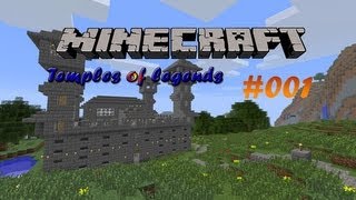 Let´s play Minecraft Adventure Maps - Temples of Legends #001 [Deutsch][HD]