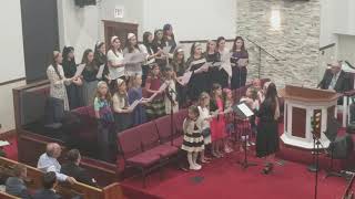 E Stiu Sunt Salvat Prin Domnul Isus - Girl Choir