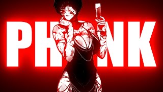 JUJUTSU KAISEN BADDASS AURA BRAZILIAN PHONK PLAYLIST 🥶👾😈 | AGGRESSIVE TIKTOK PHONK FOR GYM 💪