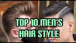 Top 10 Men's Hair Style || RB Men's Fashion