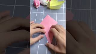 Изделие Из Бумаги Журавль  #lifehack #shorts #handcraft #поделки