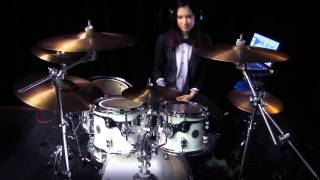 Carol Of The Bells (Dubstep Remix) - HD Drum Cover By Devikah