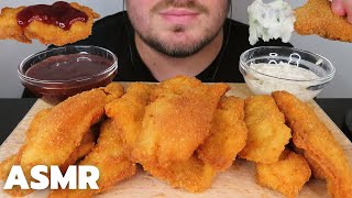 ASMR HOMEMADE FRIED CHICKEN TENDERS MUKBANG (EATING SOUNDS, NO TALKING)