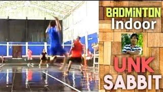 Pemain Badminton Kayangan KLU Berlatih di Gedung Indoor Dangiang (UNK SABBIT) @GemaPantura