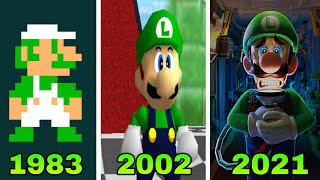 Evolution of Luigi Games (1983-2021)