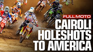 FULL MOTO. Cairoli Gets Off the Line But Tomac & Sexton Steal the Show | 2022 Hangtown 450 Moto 2