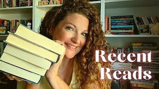 5 Books .... 5 Different Genres | Recent Reads #3