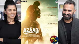 AZAAD Official Teaser REACTION! | Ajay Devgn | Aaman Devgan | Rasha T | Abhishek K | Pragya K