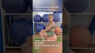 Breastfeeding and exercise same time!@AlphaPhysioPelvicHealth