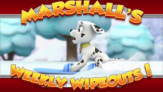 Marshall's Weekly Wipeouts! (Season 1 - "Pups Save the Treats)