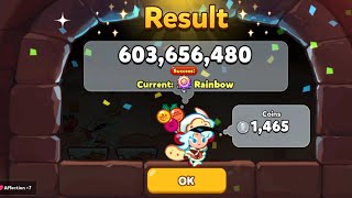 Getting Hard RAINBOW Rank In The NEW Stollen Cookie's Trial Run! (Cookie Run: Ovenbreak)