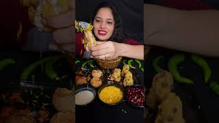 BAHUBALI GOLGAPPA EATING ASMR | BAHUBALI PANI PURI MUKBANG #shortvideo#shortsviral #challenge#puchka