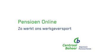 Pensioen Online, zo werkt het werkgeversportaal van Centraal Beheer APF