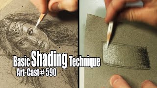 Cross Hatching / Shading Tutorial - How To Draw