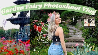 Garden Photoshoot Vlog