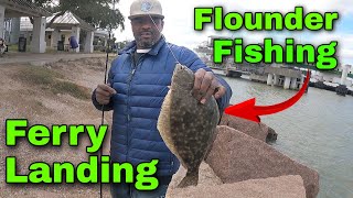 Flounder Fishing the Ferry Landing