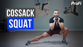 OTWÓRZ BIODRA I PRZYGOTUJ JE DO PRACY - COSSACK SQUAT